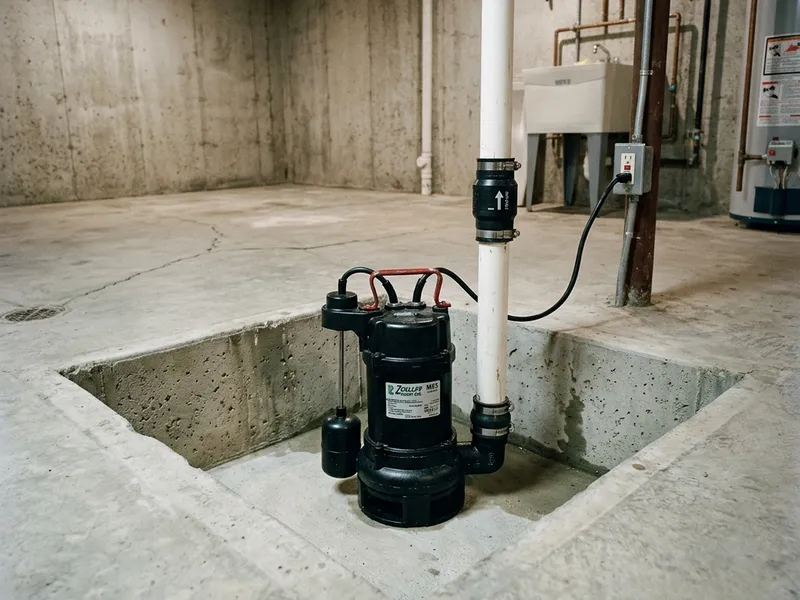 Sump Pump Installation Plumber in Kewaunee, WI